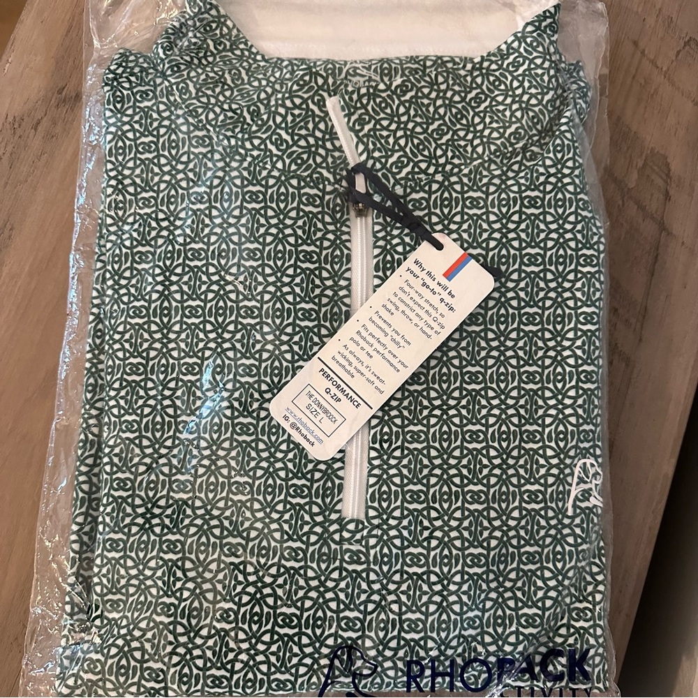 Rhoback Men's Performance Q-Zip